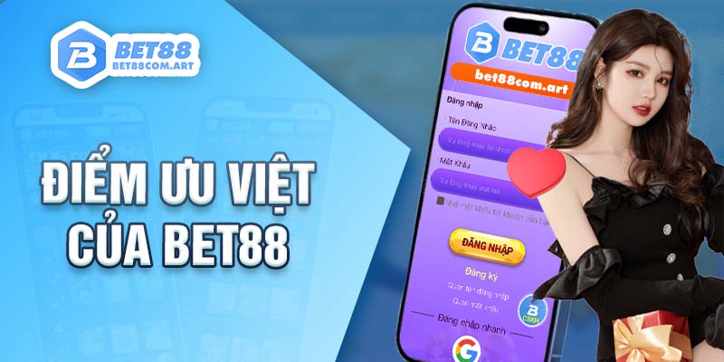 Đăng nhập BET88 bảo mật cao